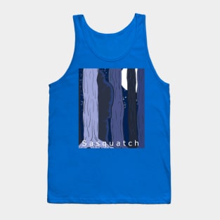 Sasquatch Behind The Trees Tank Top